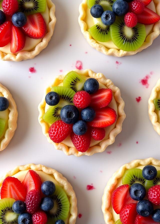 Crostate di frutta fresca di stagione